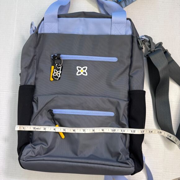 Sherpani Gray and Blue Backpack NWT - Picture 11 of 12